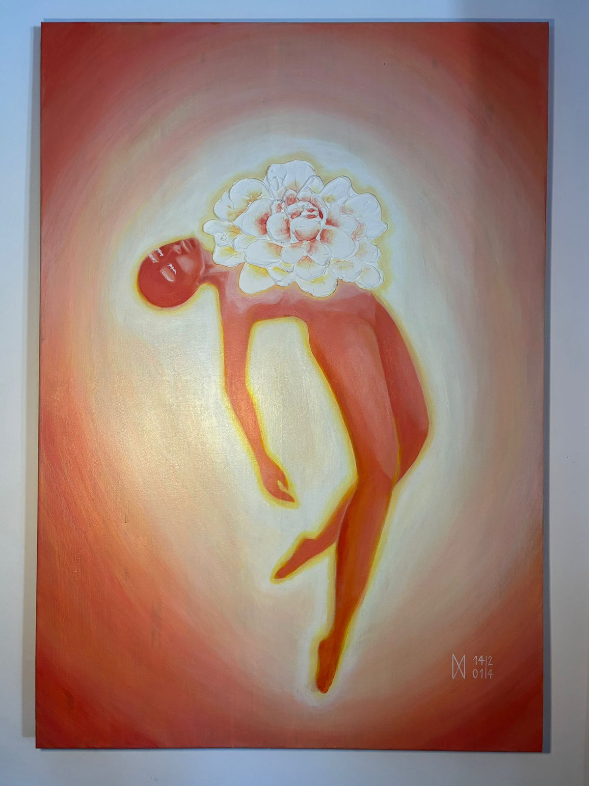 Healing feminine (100 cm x 60 cm)