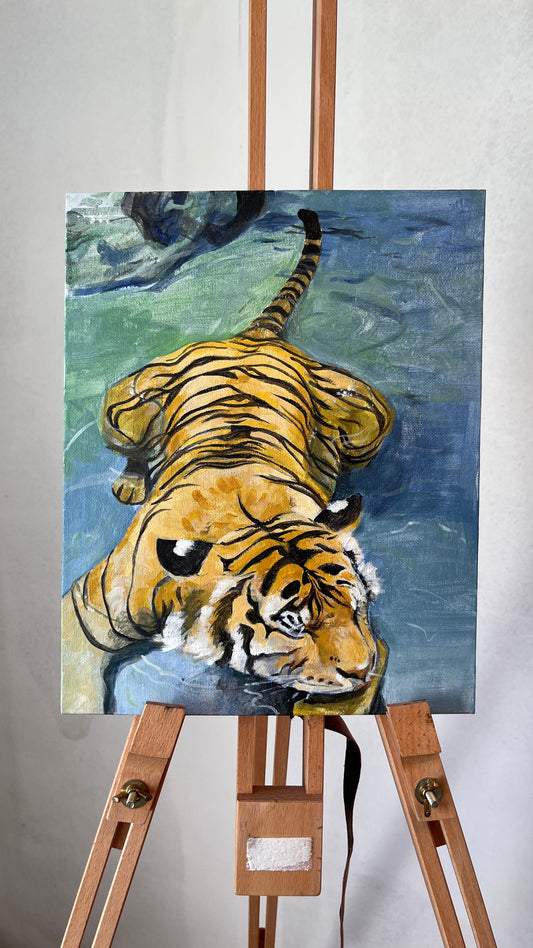 Peaceful Waters (24 x 30 cm)